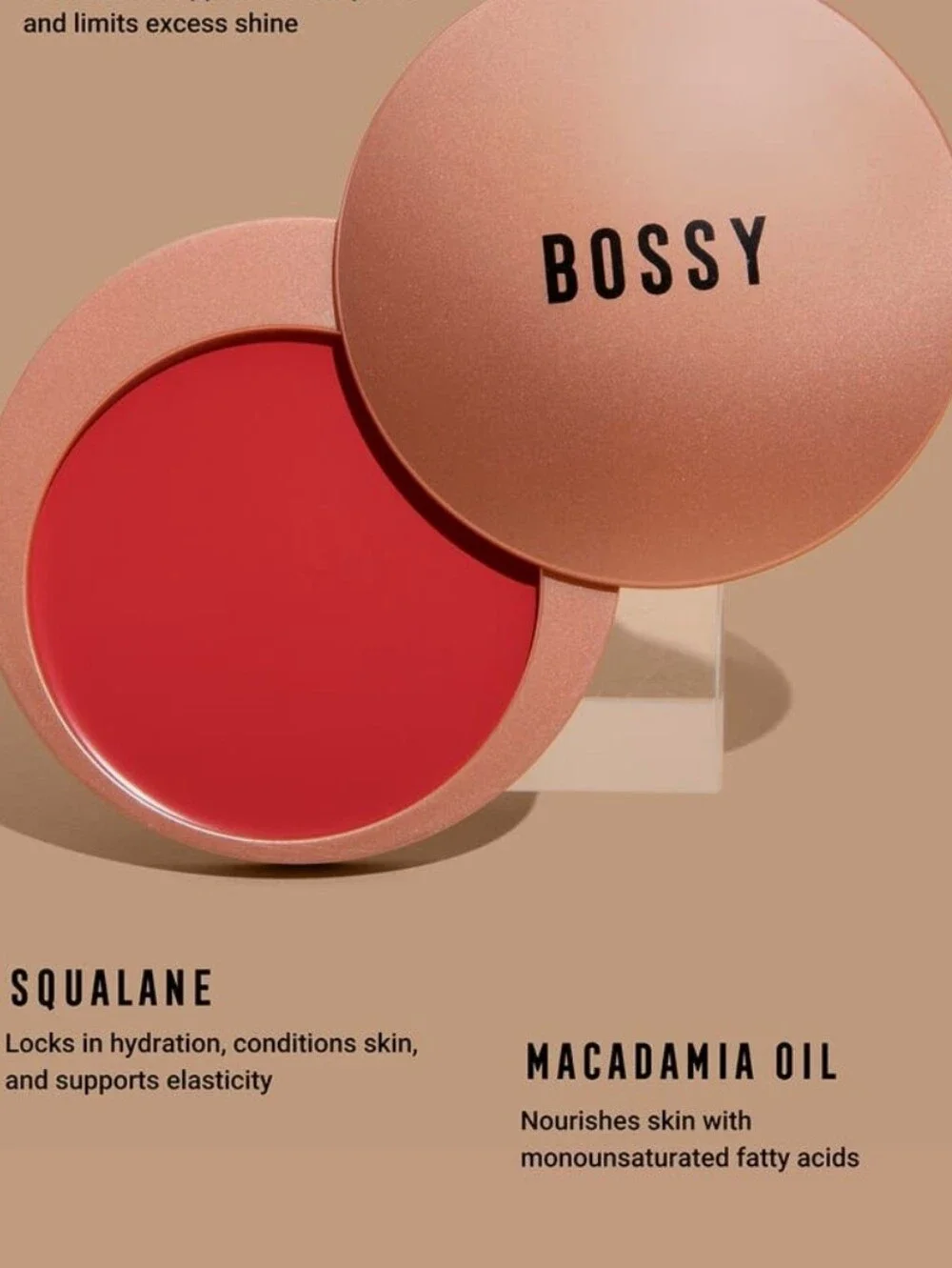 #184 BOSSY COSMETICS Boss By Nature Buttery Blush